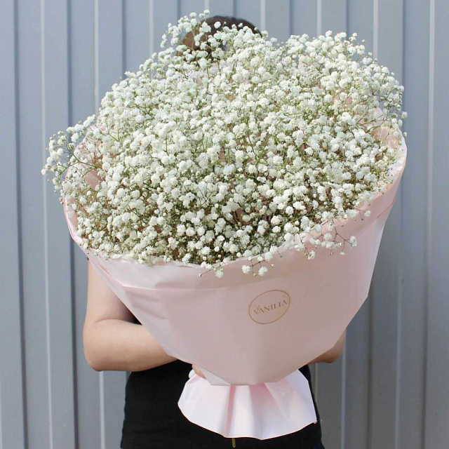 Букет нежной гипсофилы "Ванилла" - изображение 2