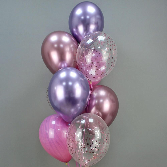 Набор шаров "Сиреневая мечта" - изображение 2