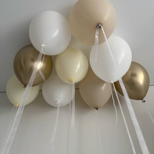 Набор шаров под потолок "Золотой песок" - изображение 2