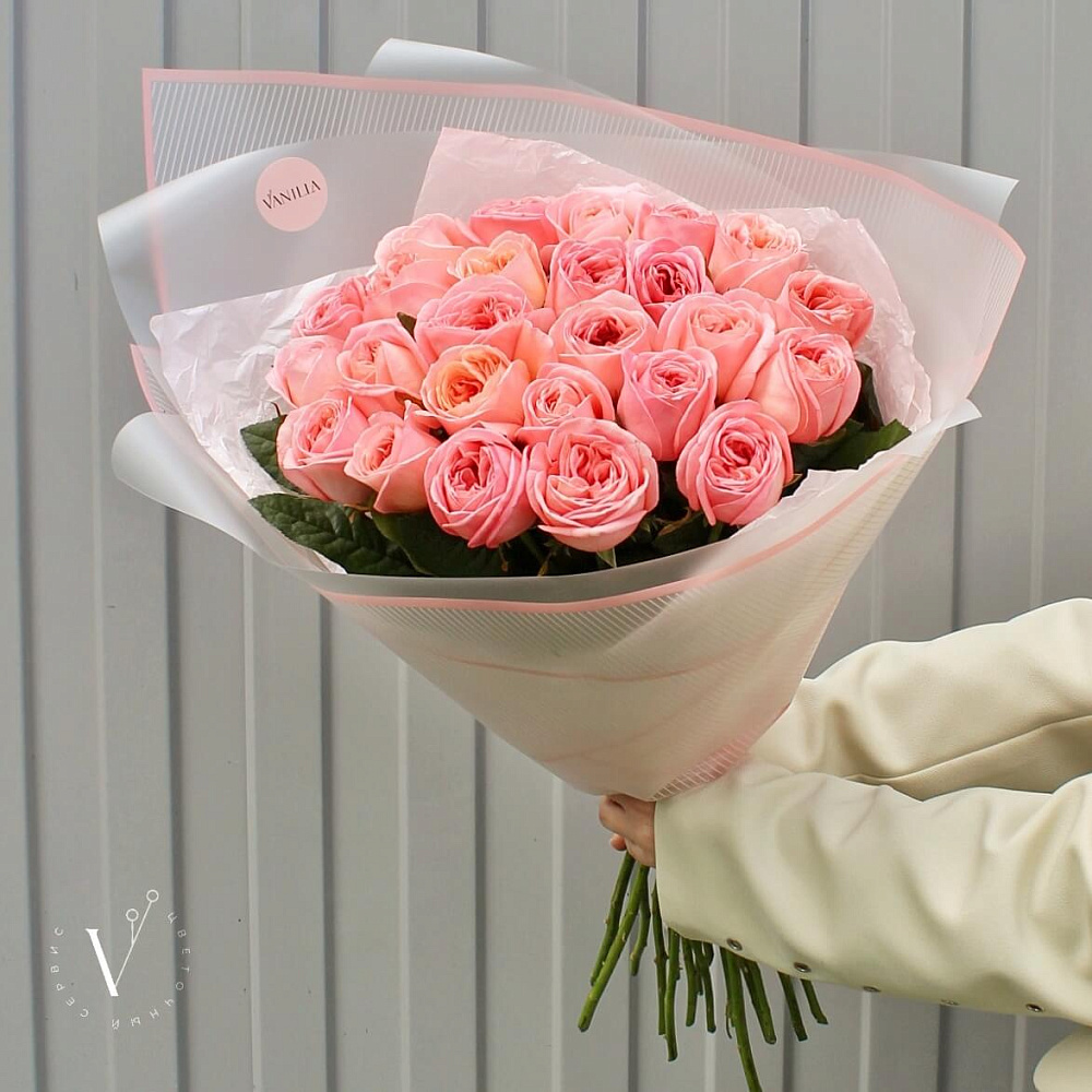 Букет из розы Лондон Ай 25 штук 60 см