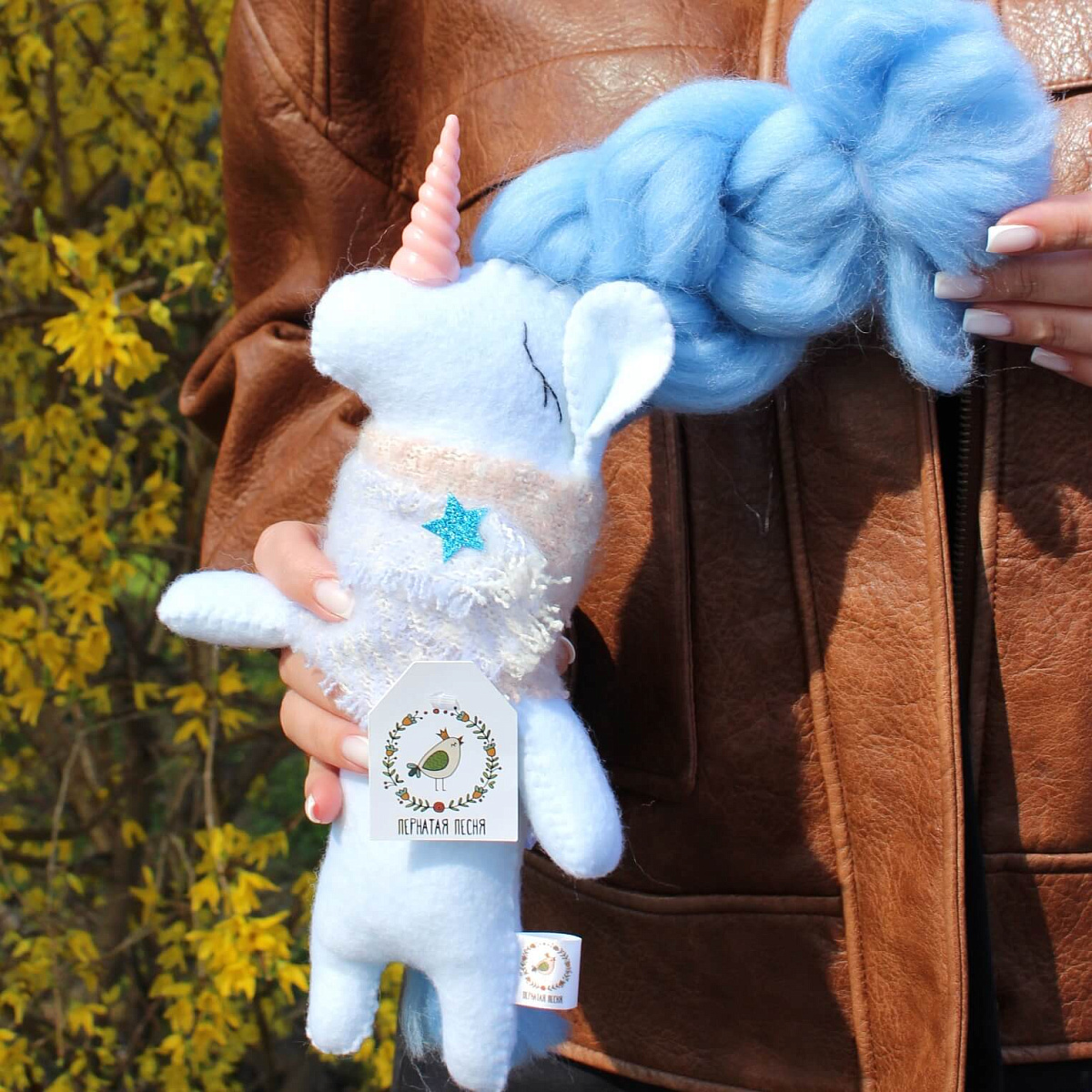 Мягкая игрушка Единорожка