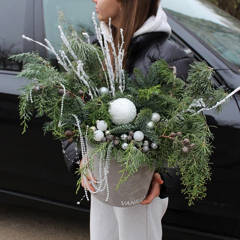 шляпная коробка New Year holidays - изображение 2