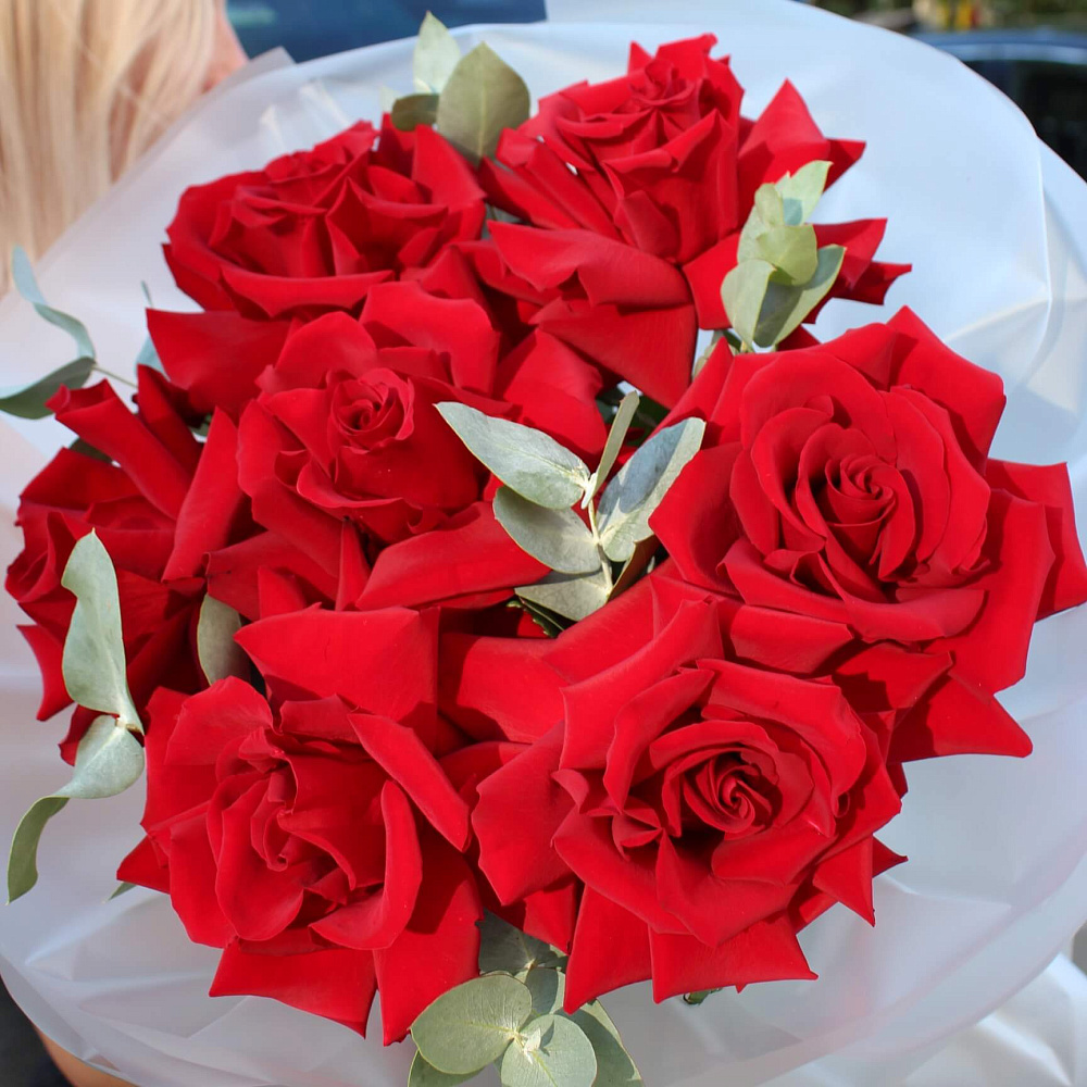 Букет из французской розы "Эксплорер"