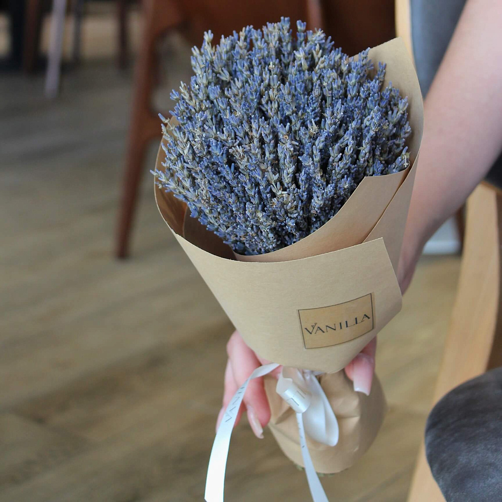 Букет с лавандой "Сухостои"