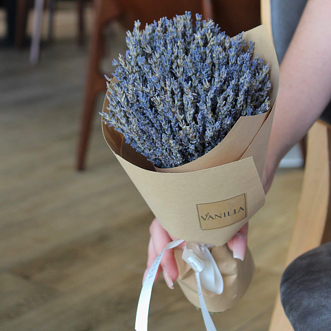 Маленькие букеты: Букет с лавандой "Сухостои"