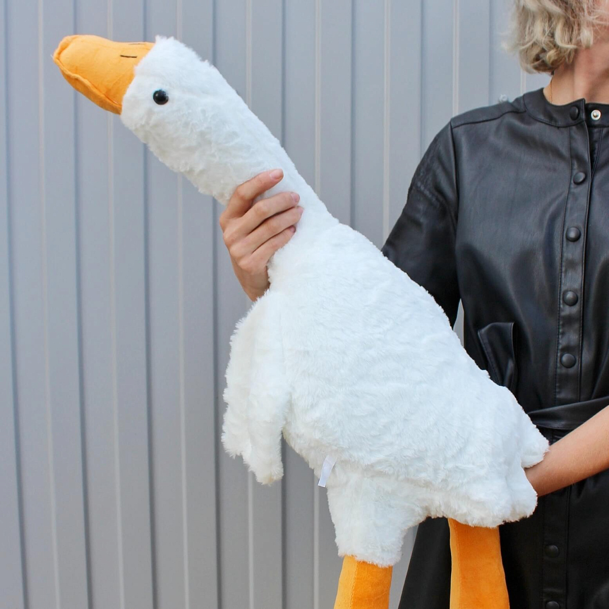 Мягкая игрушка Гусь 80 см