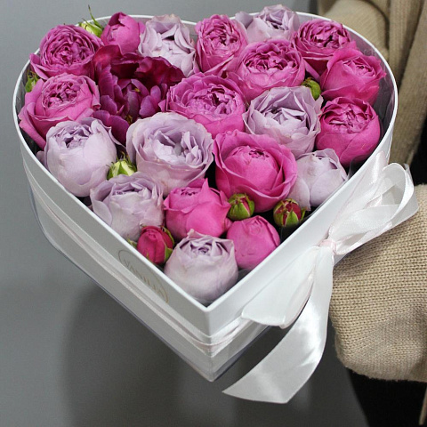 Цветы в коробке «Весна» - изображение 2