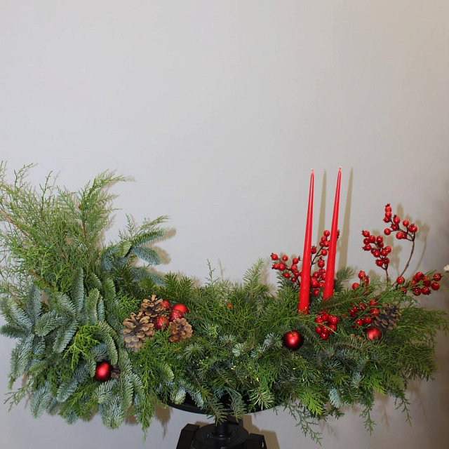 Настольная композиция со свечами  - изображение 2