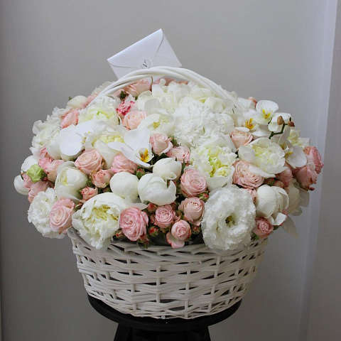 Ароматная корзина «Нежность пиона» - изображение 2