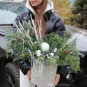 шляпная коробка New Year holidays