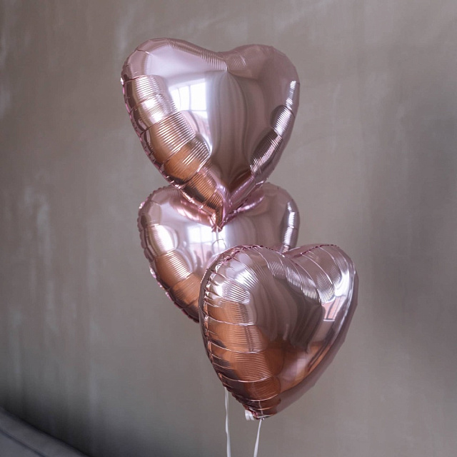 Набор из 3 шаров "Сердца" - изображение 2