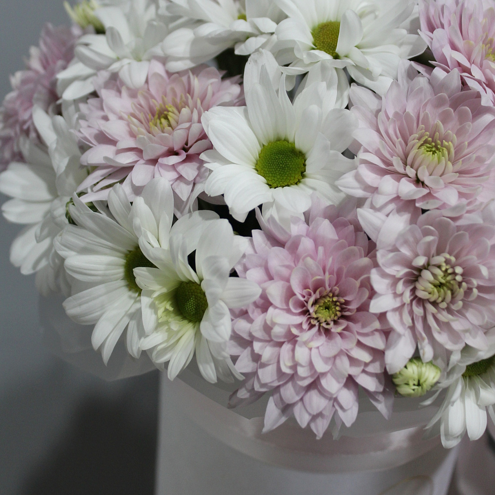 сборный бокс с цветами микс