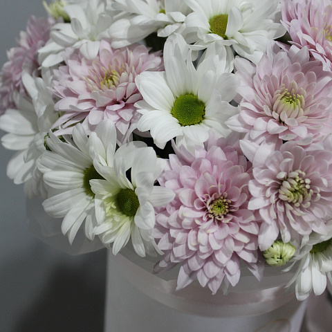 Новинки букетов 2026: сборный бокс с цветами микс