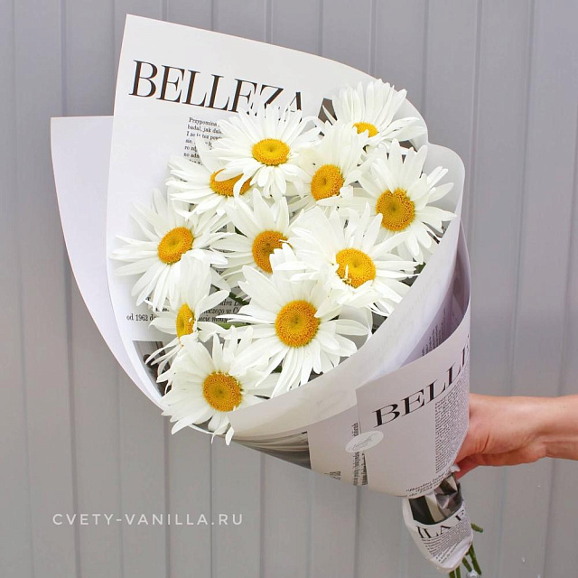 Букет из больших ромашек - изображение 2