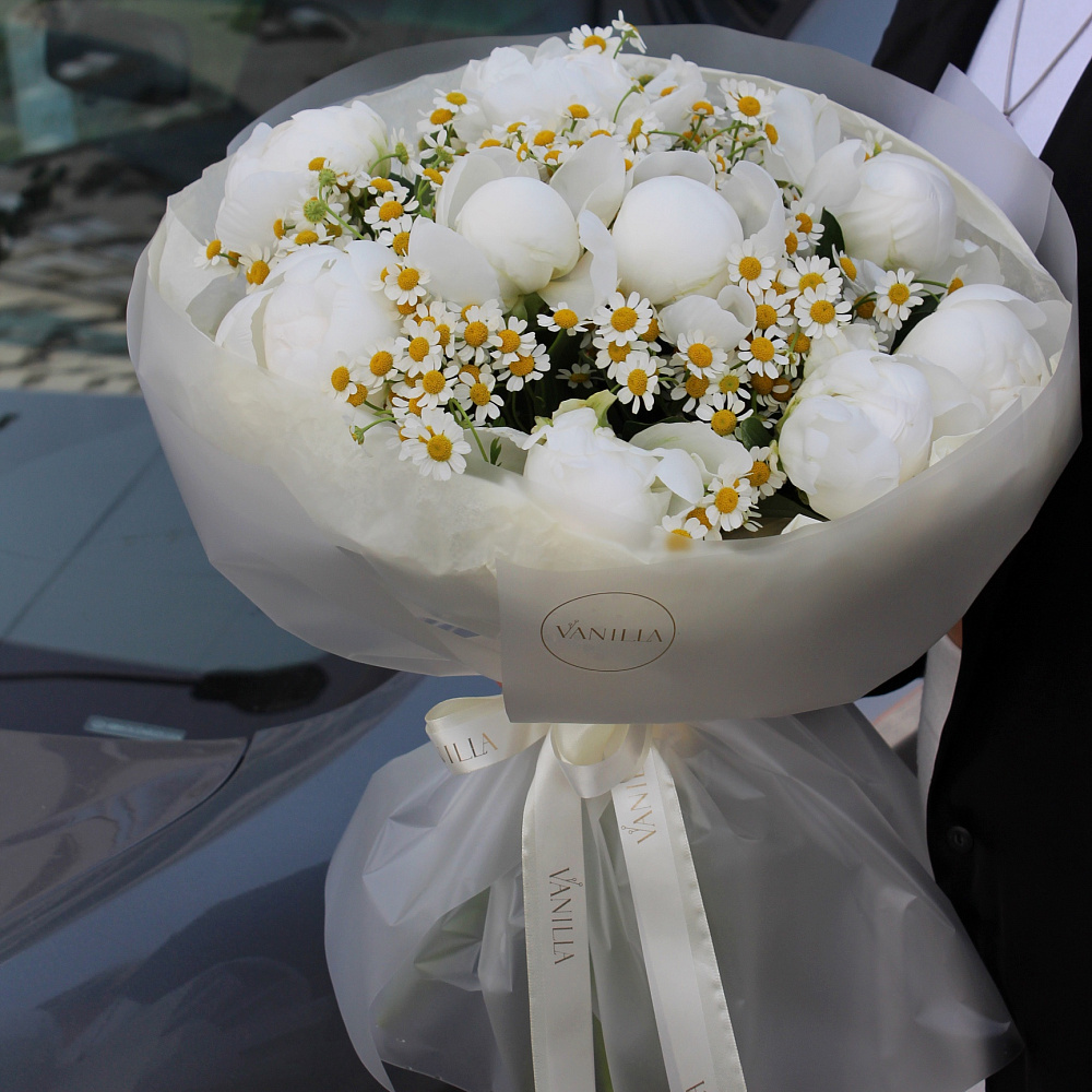 Сборный букет "Пломбир"