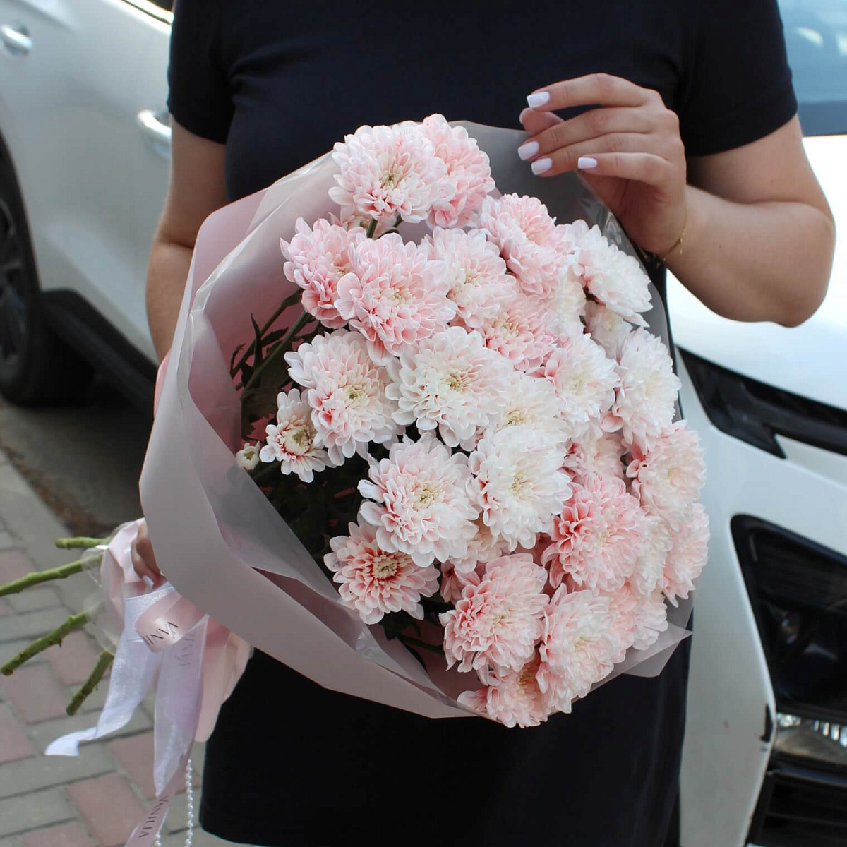 Букет из хризантемы Алтай