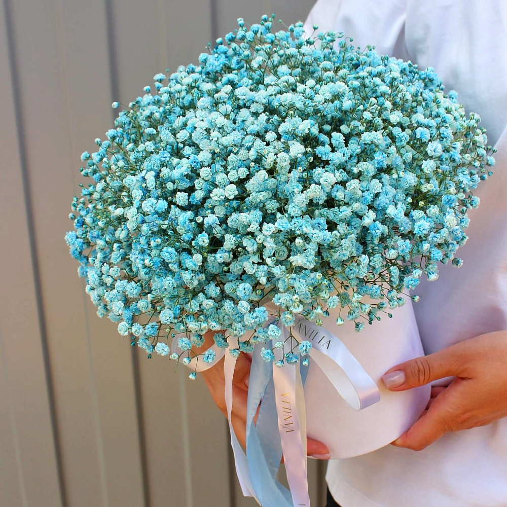 Цилиндр голубой гипсофилы