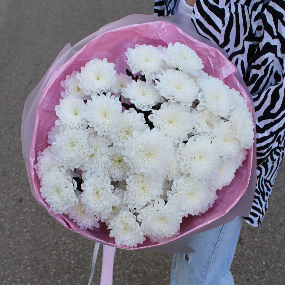 Букет нежных хризантем Алтай