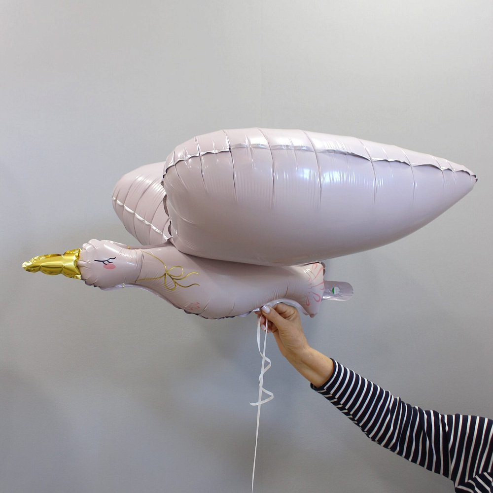 Шар фольгированный Аист