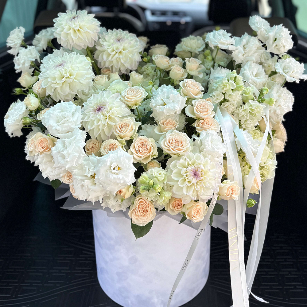 эустома с розами