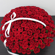 Корзина из 151 красной розы