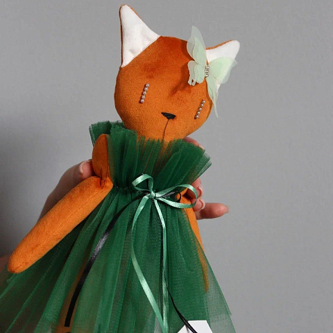 Авторская игрушка ""Лиса"" ручной работы