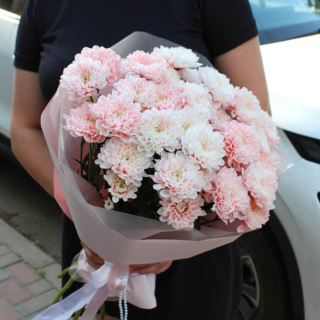 Букеты из хризантем: Букет из хризантемы Алтай