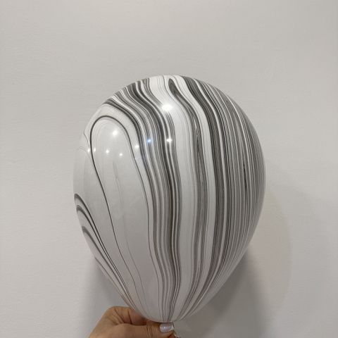 Шар Агат черно-белый - изображение 2