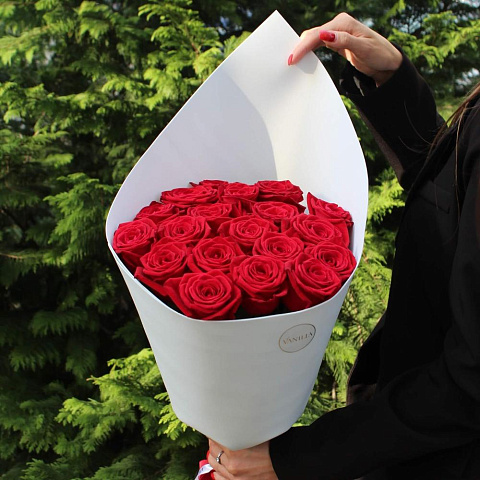 Букет из 19 красных роз Ред Наоми - изображение 2