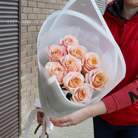 Букет из пионовидной розы Шиммер - изображение 2