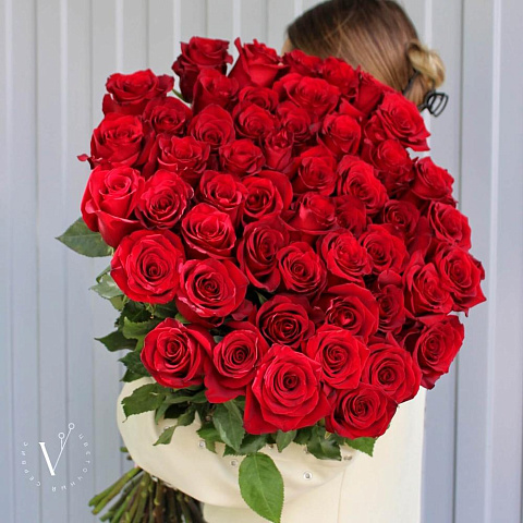 Букет из 51 розы Explorer 90 см - изображение 2