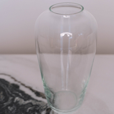 Стеклянная ваза для букета 32 см