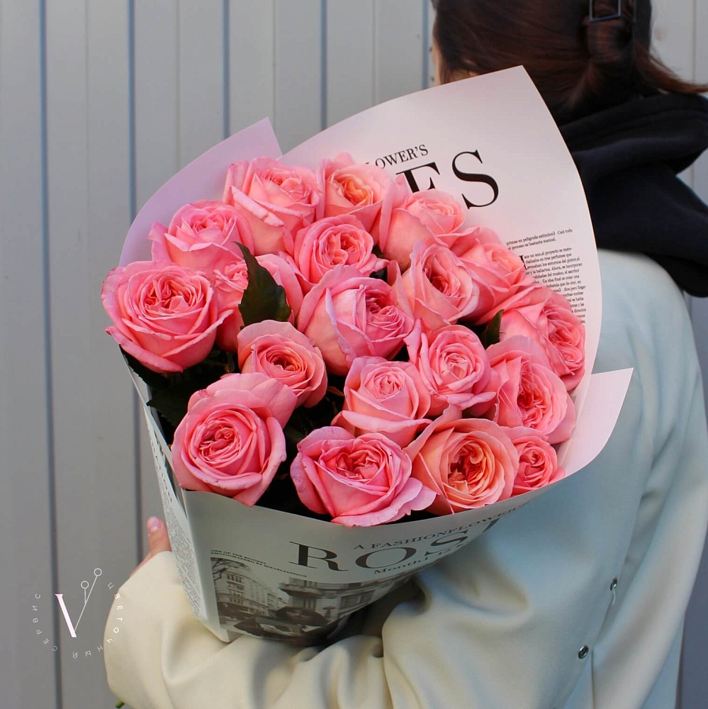 Букет из розы Лондон Ай 19 штук