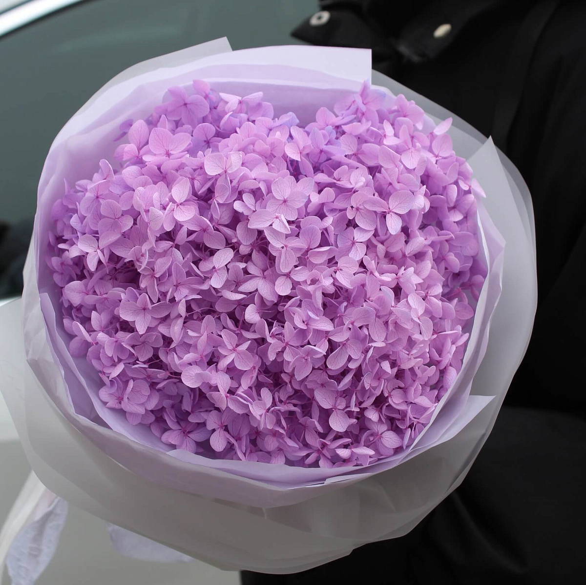 Яркий букет из сухоцветов