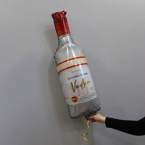 Шар фольгированный Бутылка водки - изображение 2