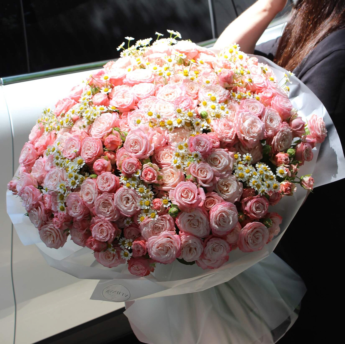 Сборный микс с ромашками