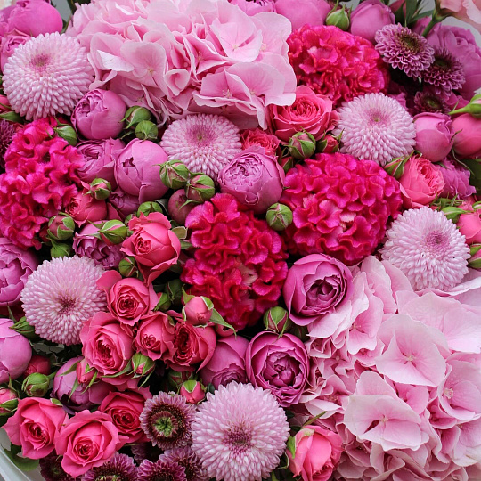 Авторский букет "Pink River"