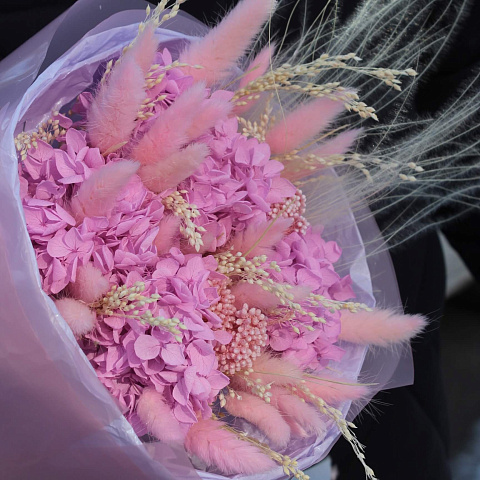 Маленькие букеты: Букет из сухоцветов "Воздушный"