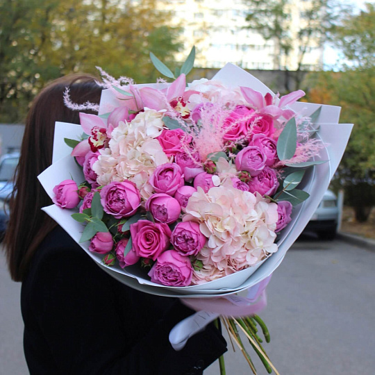 Cборный букет "Amore" - изображение 2