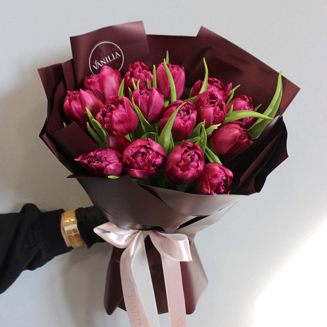 15 пионовидных тюльпанов - изображение 2