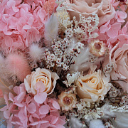 Нежный букет в боксе Rose