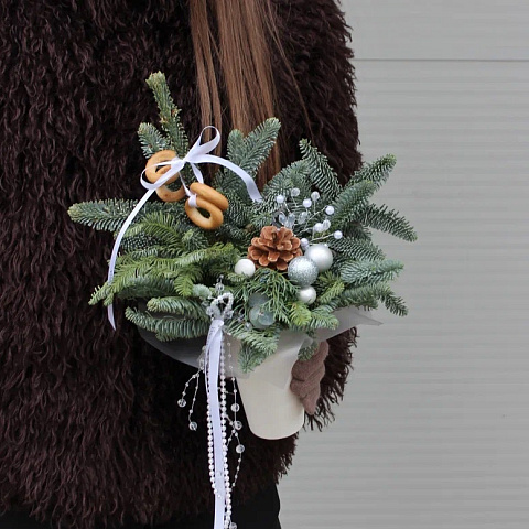 Новогодняя композиция «New Year Lights» - изображение 2