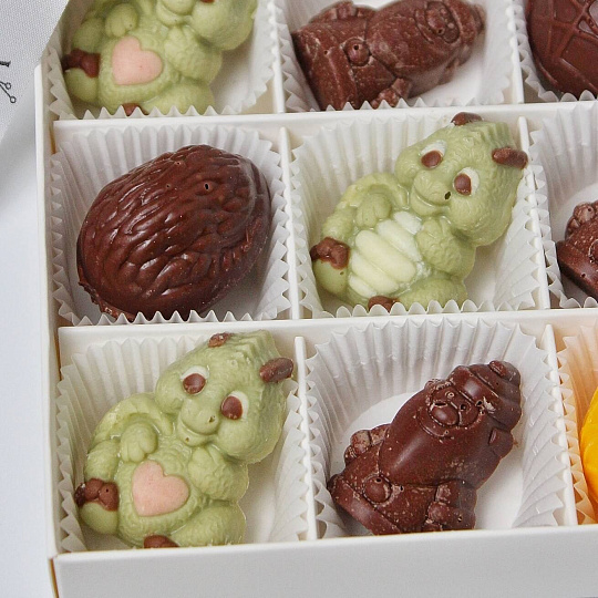 Бельгийский шоколад ручной работы 9шт.