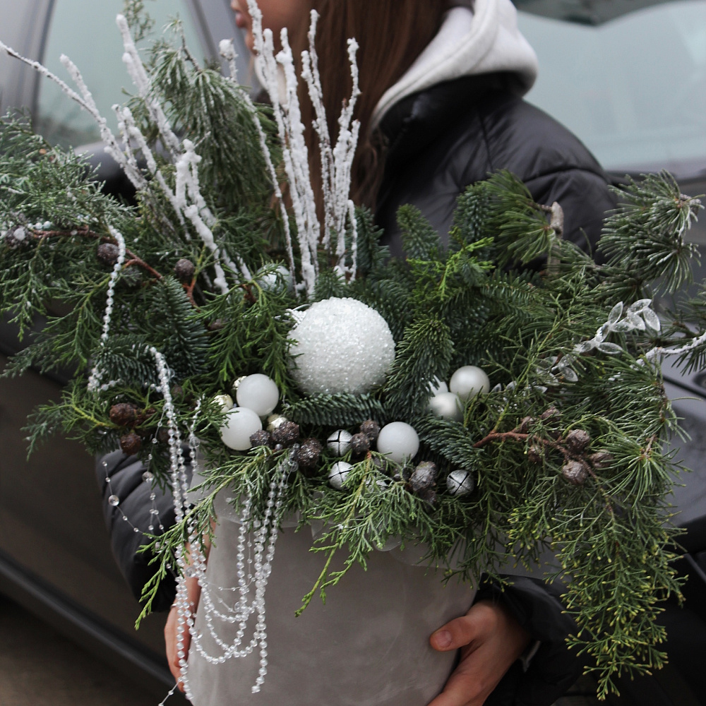 шляпная коробка New Year holidays