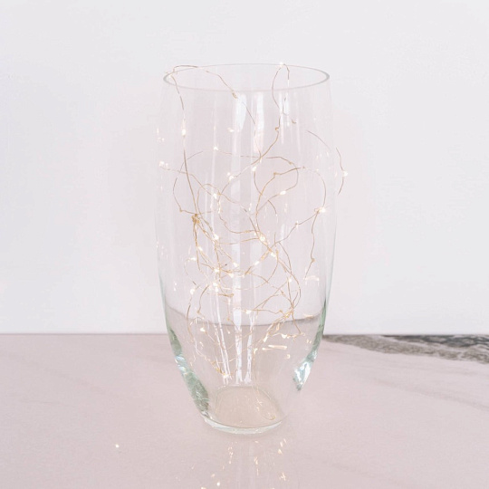 Ваза закругленная из стекла - изображение 2