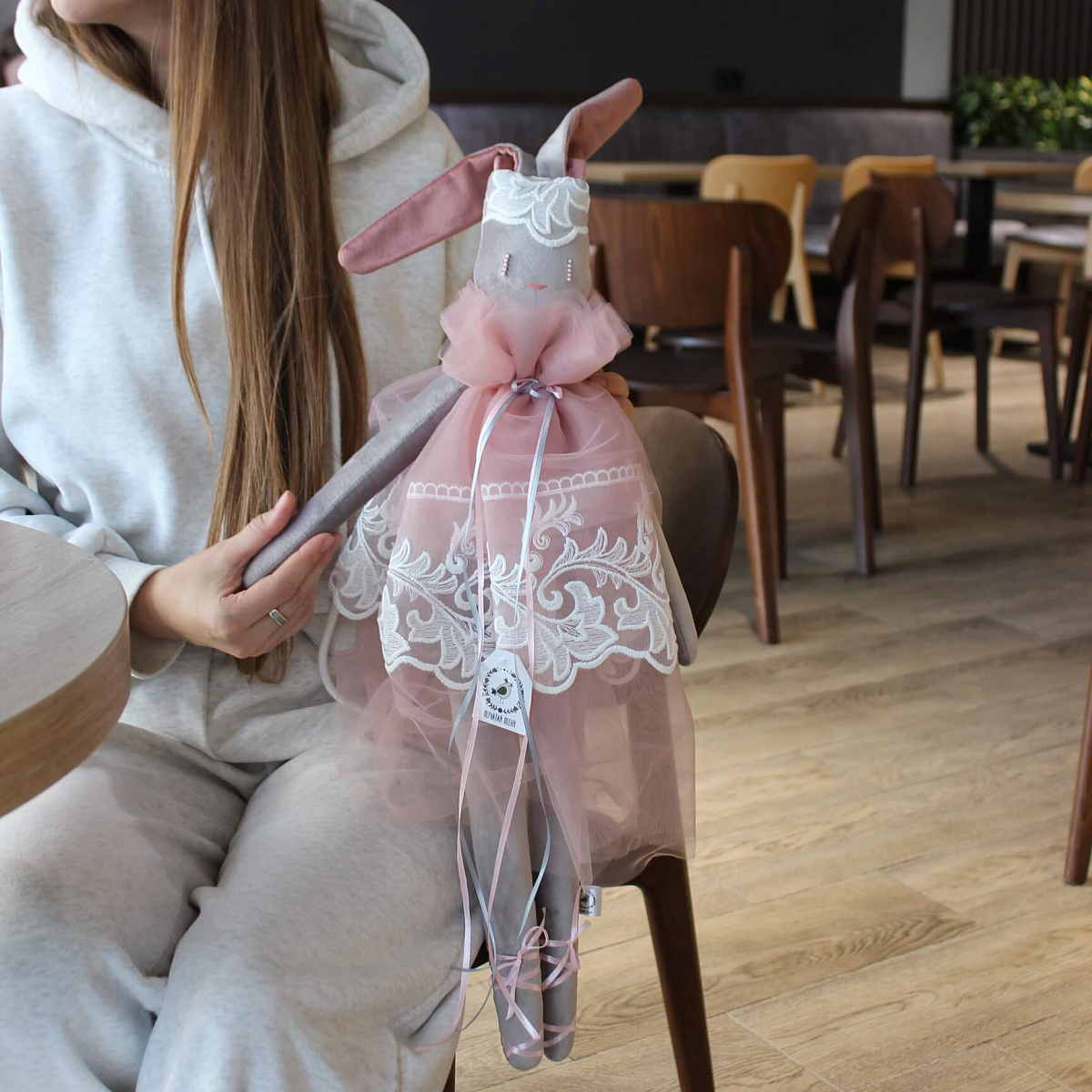 Игрушка "Милая Зайка" ручной работы