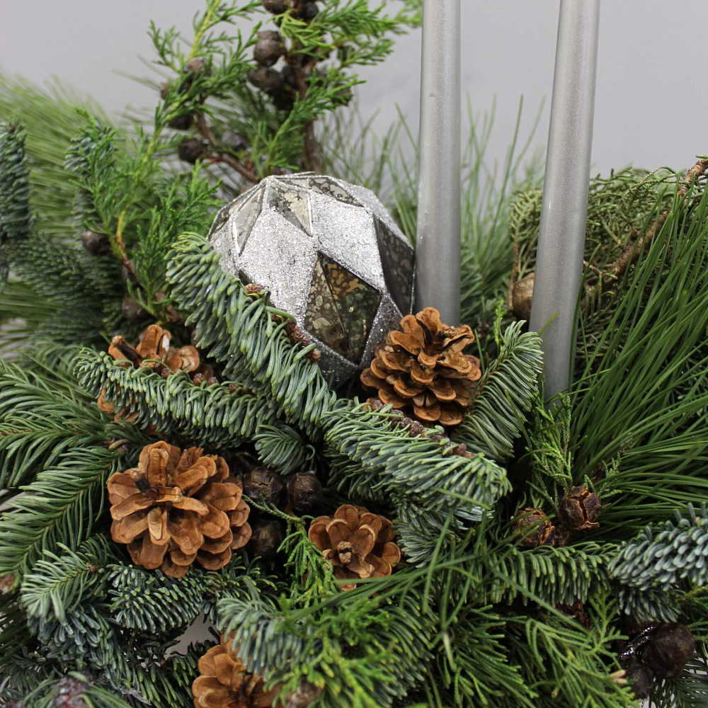 Новогоднее кашпо 