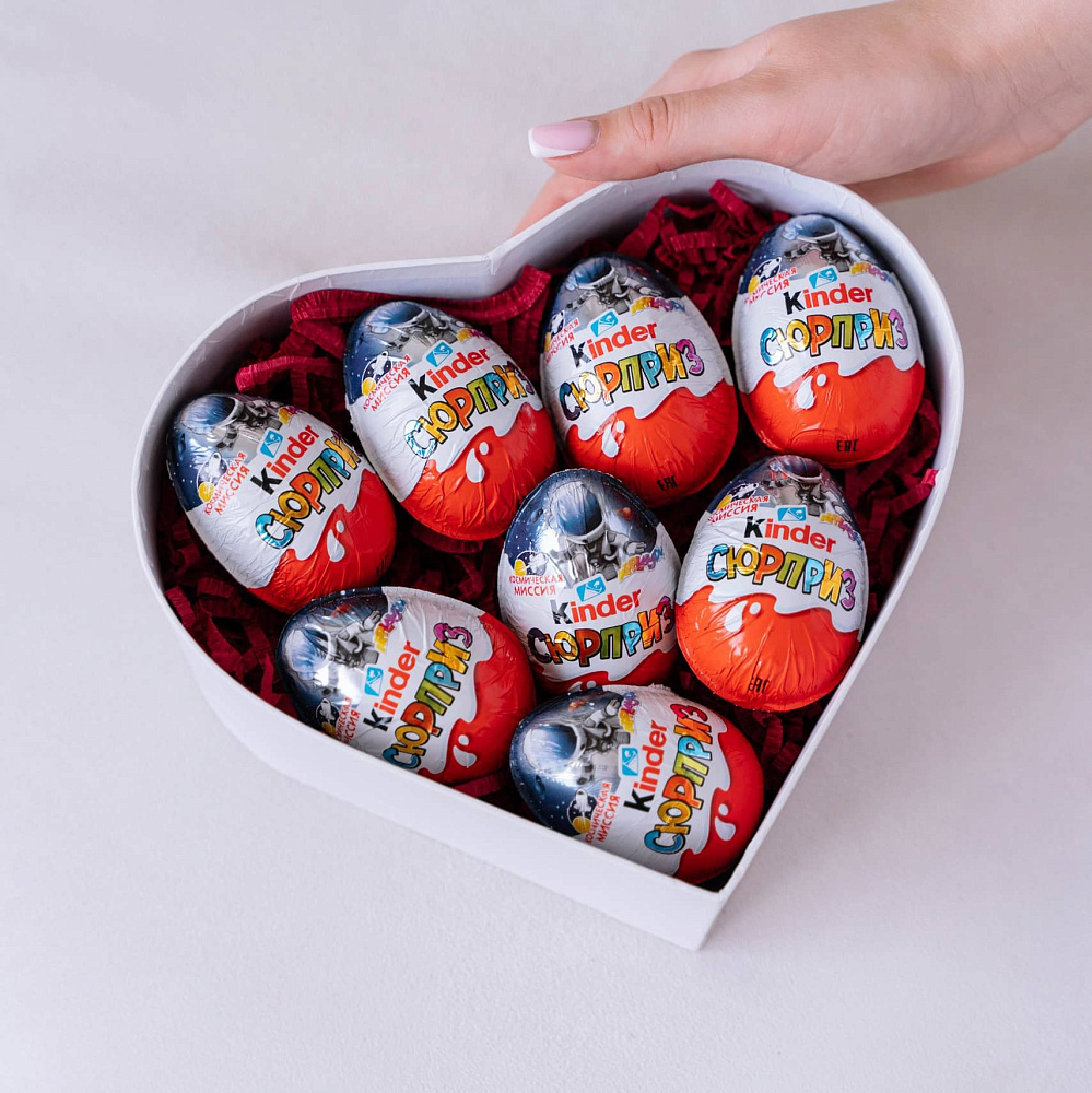 Подарочная коробка с Kinder Surprise "M"