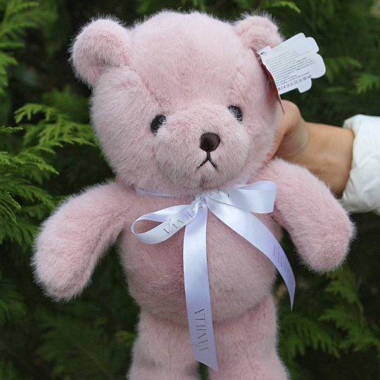 Мягкие игрушки: Мягкая игрушка “Мишка розовый”