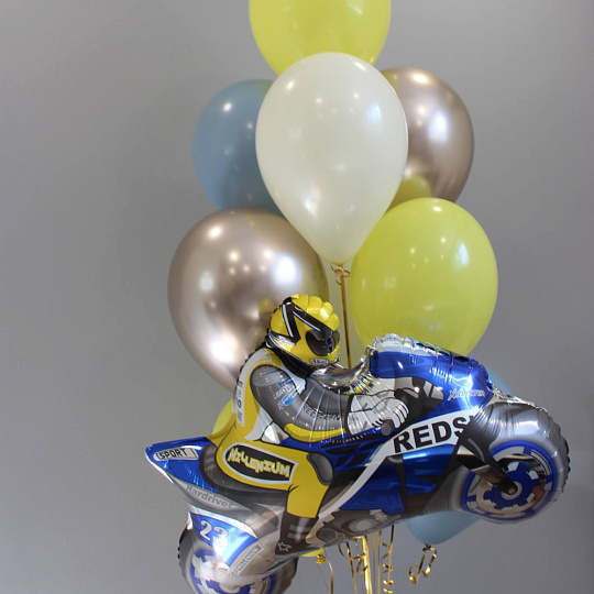Сет шаров "Мотоцикл" - изображение 2